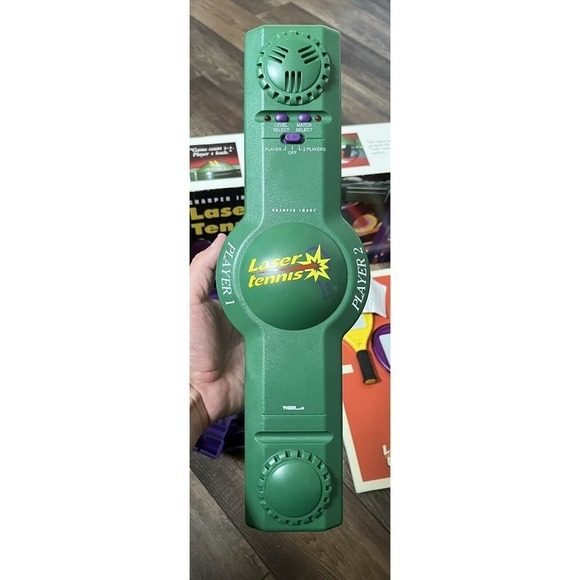 Vintage 1999 Tiger Electronics Board Game Toy Laser Tennis Very Rare Sports - Picture 7 of 8